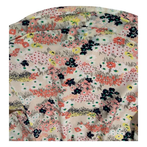 Maison Jules Floral Print Midi Dress - Pink and Black - Picture 7 of 13